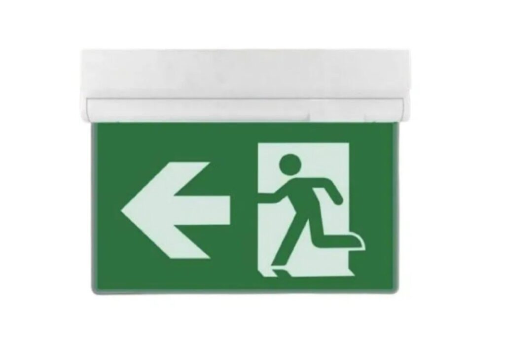 ADDRESSABLE UNIVERSAL MOUNT EXIT SIGN