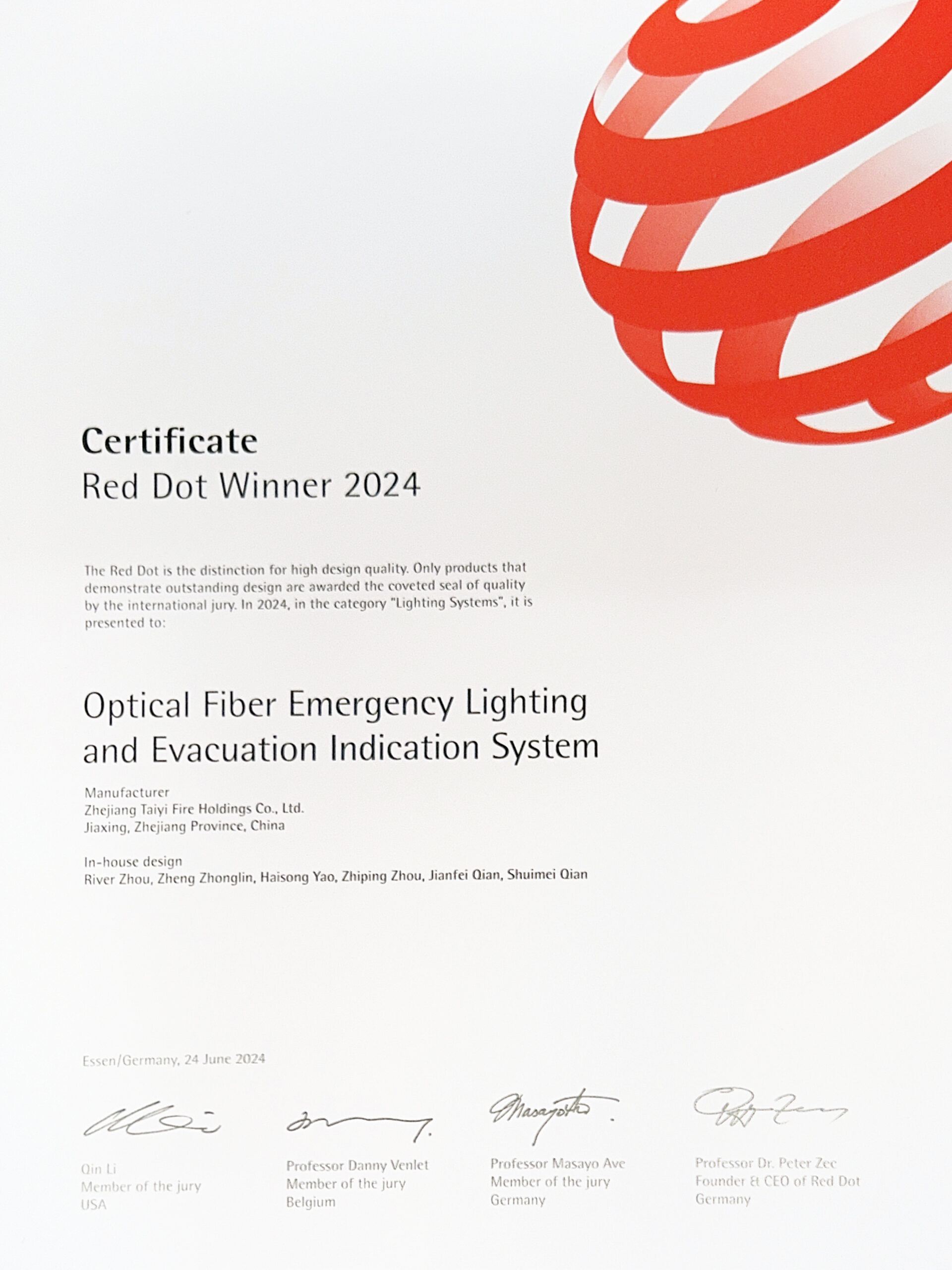 red dot
