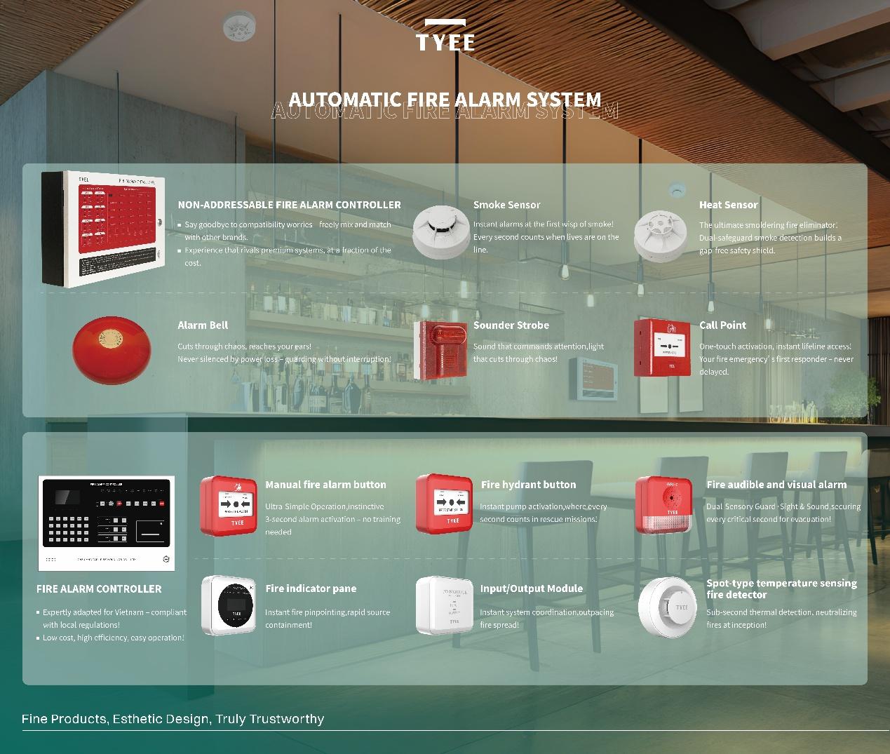 Non-addressable Fire Alarm System